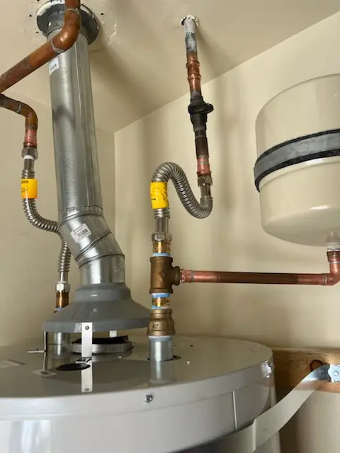 Water heater installation and plumbing repair in Indian Hills